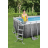 Каркасный бассейн BESTWAY POWER STEEL 549х274х122см, 14812л + фильтр-насос 5678 л/ч, тент, лестница 56998 BW