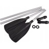 Вёсла BESTWAY алюминиевые 145см (218см) из 3-х секций, для лодок и байдарок, комплект 2шт 62064 BW